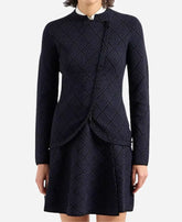Skye P. Marshall Matlock 2024 Blue Diamond Print Jacket